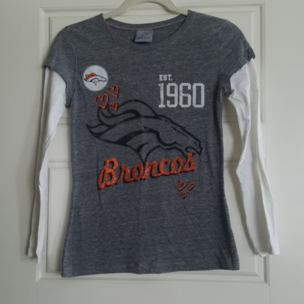 Denver Broncos long sleeve shirt.